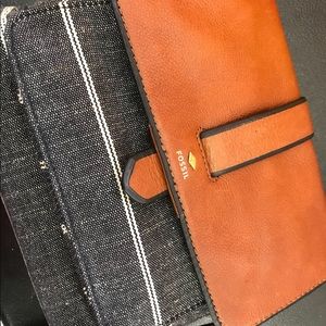 Fossil purse and wallet